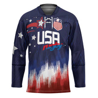 Custom Rugby USA Hockey Jersey American Icon - Wonder Print Shop