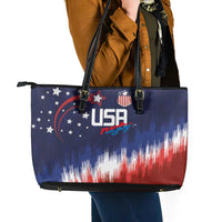 Rugby USA Leather Tote Bag American Icon - Wonder Print Shop