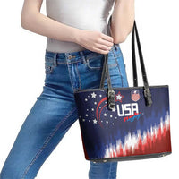Rugby USA Leather Tote Bag American Icon - Wonder Print Shop