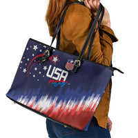 Rugby USA Leather Tote Bag American Icon - Wonder Print Shop