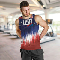Custom Rugby USA Men Tank Top American Icon - Wonder Print Shop