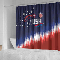 Rugby USA Shower Curtain American Icon - Wonder Print Shop
