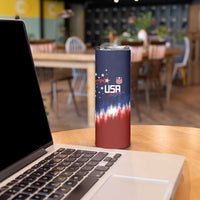 Custom Rugby USA Skinny Tumbler American Icon - Wonder Print Shop