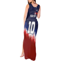 Custom Rugby USA Tank Maxi Dress American Icon - Wonder Print Shop