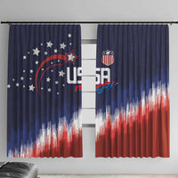 Rugby USA Window Curtain American Icon - Wonder Print Shop
