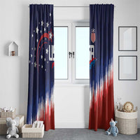 Rugby USA Window Curtain American Icon - Wonder Print Shop