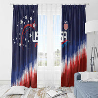 Rugby USA Window Curtain American Icon - Wonder Print Shop