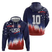 Custom Rugby USA Zip Hoodie American Icon - Wonder Print Shop