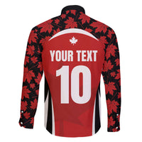 Custom Canada Pacific Rugby 2024 Family Matching Off Shoulder Short Dress and Hawaiian Shirt Maple Pattern Jersey - Wonder Print Shop