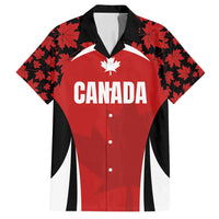 Custom Canada Pacific Rugby 2024 Family Matching Tank Maxi Dress and Hawaiian Shirt Maple Pattern Jersey - Wonder Print Shop