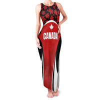 Custom Canada Pacific Rugby 2024 Family Matching Tank Maxi Dress and Hawaiian Shirt Maple Pattern Jersey - Wonder Print Shop
