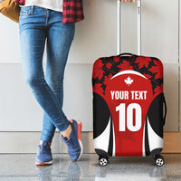 Custom Canada Pacific Rugby 2024 Luggage Cover Maple Pattern Jersey - Wonder Print Shop