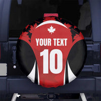 Custom Canada Pacific Rugby 2024 Spare Tire Cover Maple Pattern Jersey - Wonder Print Shop