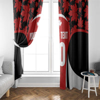 Custom Canada Pacific Rugby 2024 Window Curtain Maple Pattern Jersey - Wonder Print Shop