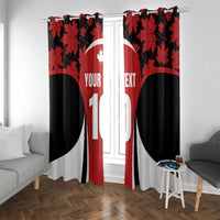 Custom Canada Pacific Rugby 2024 Window Curtain Maple Pattern Jersey - Wonder Print Shop