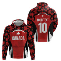 Custom Canada Pacific Rugby 2024 Zip Hoodie Maple Pattern Jersey - Wonder Print Shop