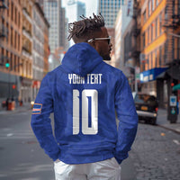 Custom Cape Verde National Football Hoodie Glory Blue Sharks - Wonder Print Shop