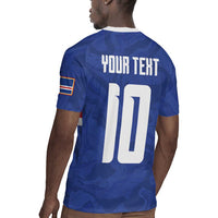 Custom Cape Verde National Football Rugby Jersey Glory Blue Sharks - Wonder Print Shop