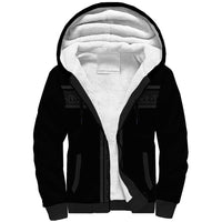 Custom Norway Football Sherpa Hoodie Cross Nordic Knot Pattern