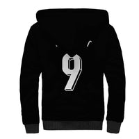 Custom Norway Football Sherpa Hoodie Cross Nordic Knot Pattern