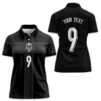 Custom Norway Football Women Polo Shirt Cross Nordic Knot Pattern
