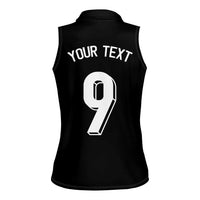 Custom Norway Football Women Sleeveless Polo Shirt Cross Nordic Knot Pattern