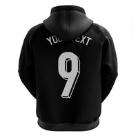 Custom Norway Football Zip Hoodie Cross Nordic Knot Pattern