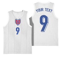 Custom Norway Football Basketball Jersey Nordic Knot Pattern