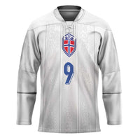 Custom Norway Football Hockey Jersey Nordic Knot Pattern