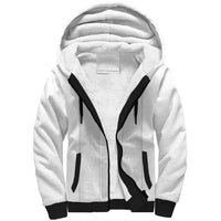 Custom Norway Football Sherpa Hoodie Nordic Knot Pattern