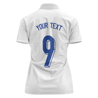 Custom Norway Football Women Polo Shirt Nordic Knot Pattern