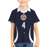 Custom Scotland Football Kid Hawaiian Shirt Glory 2026