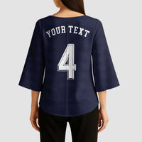 Custom Scotland Football Kimono Sleeve Blouse Glory 2026