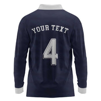 Custom Scotland Football Long Sleeve Polo Shirt Glory 2026