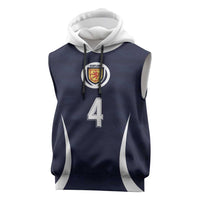 Custom Scotland Football Sleeveless Hoodie Glory 2026