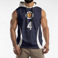 Custom Scotland Football Sleeveless Hoodie Glory 2026