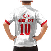 Turkey Football 2024 Go Champion Family Matching Mermaid Dress and Hawaiian Shirt - Wonder Print Shop