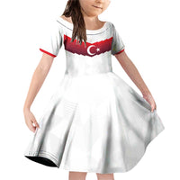 Turkey Football 2024 Go Champion Family Matching Off Shoulder Short Dress and Hawaiian Shirt - Wonder Print Shop