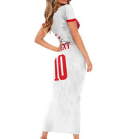 Turkey Football 2024 Go Champion Family Matching Short Sleeve Bodycon Dress and Hawaiian Shirt - Wonder Print Shop