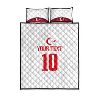 Turkey Football 2024 Go Champion Quilt Bed Set - Wonder Print Shop