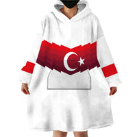 Turkey Football 2024 Go Champion Wearable Blanket Hoodie - Wonder Print Shop