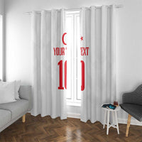 Turkey Football 2024 Go Champion Window Curtain - Wonder Print Shop