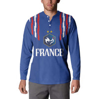 France Football 2024 Go Champion Button Sweatshirt - Wonder Print Shop