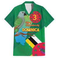 Dominica Independence Day Family Matching Long Sleeve Bodycon Dress and Hawaiian Shirt Imperial Amazon With National Flag and Map - Wonder Print Shop