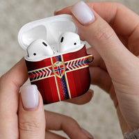 Norway National Football AirPods Case Vikings Heritage Sporty Style - Wonder Print Shop