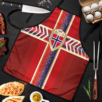 Norway National Football Apron Vikings Heritage Sporty Style - Wonder Print Shop