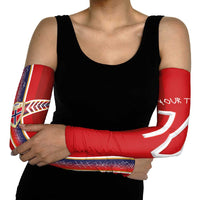 Custom Norway National Football Arm Sleeves Vikings Heritage Sporty Style - Wonder Print Shop