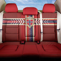 Norway National Football Back Car Seat Cover Vikings Heritage Sporty Style - Wonder Print Shop