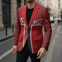 Custom Norway National Football Blazer Vikings Heritage Sporty Style - Wonder Print Shop