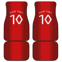 Custom Norway National Football Car Mats Vikings Heritage Sporty Style - Wonder Print Shop